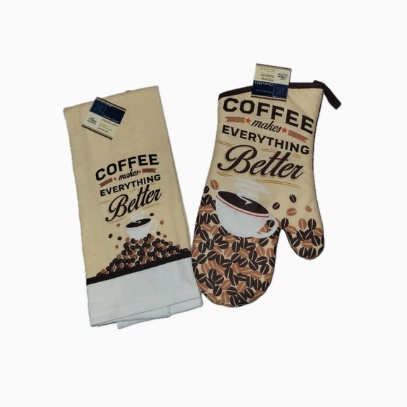 4 Piece Kitchen Set (Coffee Makes Everything Better) - Picture 2 of 4